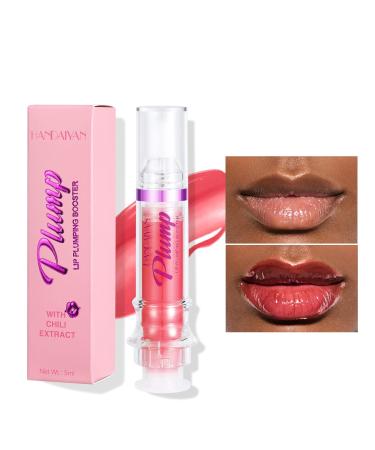 Plumping Lip Oil With Chili Extract - Fuller Lips Instantly! Ultra-Hydrating & Nourishing Glossy Finish Lip Glow Oil Lip Plumping Booster Plump Smooth and Define Your Lips Naturally (01 Pink) - Buy Online on GoSupps.com