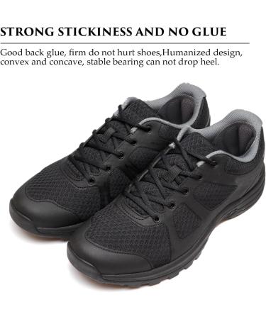 TSHAOUN 6 Pairs Black Heel Cushion Pads - Self-Adhesive Heel Protectors for Shoes Too Big - Prevent Heel Rubbing and Blisters - Women Men (Black) - Buy Online on GoSupps.com