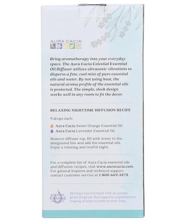 Aura Cacia Wood Grain Diffuser - Elegant Essential Oil Diffuser for Home | International Shipping Available - Buy Online on GoSupps.com