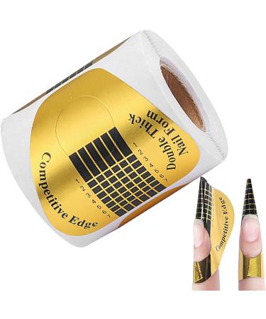 Nail Extension Forms | Horseshoe Shaped Nail Builder Forms with Numbers Marked | Nail Shaper for Acrylic Nails Nail Tape for Professional Use Nail Extension Tips Cenrf Horseshoe Paper Holders 100 Pieces - Buy Online on GoSupps.com