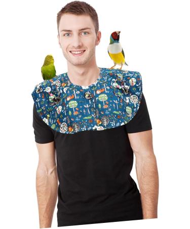 Besportble Parrot Stand Scarf - Shoulder Cloak & Training Mat for Birds | Scratch-Resistant Fabric - Buy Online on GoSupps.com