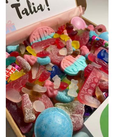 VEGAN Sweet Box - Pick N Mix - Fresh - Personalised for free - Present - Made to order - Birthday - Veganuary - Teacher - Buy Online on GoSupps.com
