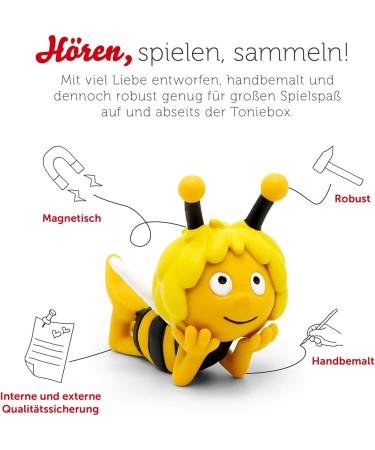 Tonies Audio Figure for Toniebox - Maya the Bee: Mayas Birth | 79 Min Playtime for Kids 3+ - Buy Online on GoSupps.com