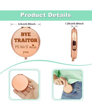 Coworker Leaving Gifts for Women - Compact Makeup Mirror for Friends & Colleagues | Going Away & Retirement Gift for Her - Buy Online on GoSupps.com