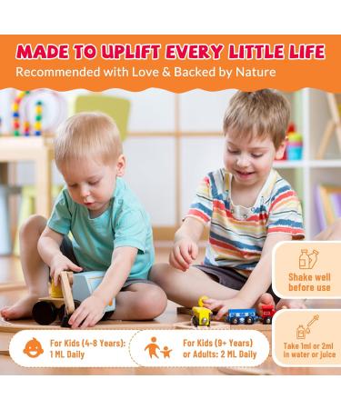 Kids Vitamin D3 K2 Drops - K2 D3 Vitamin Supplement 1000 IU with Omega 3, Support Bone, Mood, Teeth & Immune - Vitamin D3 K2 (MK-7) Liquid Drops for Adults & Kids, Sugar Free Strawberry Flavor 2 FL OZ Strawberry 2 Fl Oz (Pa  - Buy Online on GoSupps.com