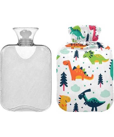 Dinosaurs Hot Water Bottle - 1L Heat Bottle for Pain Relief & Muscle Injuries | Hand & Foot Warmer - Buy Online on GoSupps.com