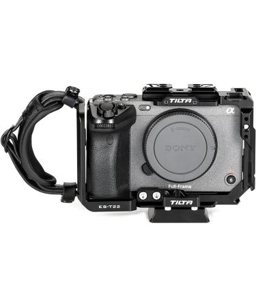 Tiltaing Full Camera Cage for Sony FX3/FX30 | Integrated Design, Cold Shoe Receivers, NATO Rails | Black (TA-T13-FCC-B) - Buy Online on GoSupps.com