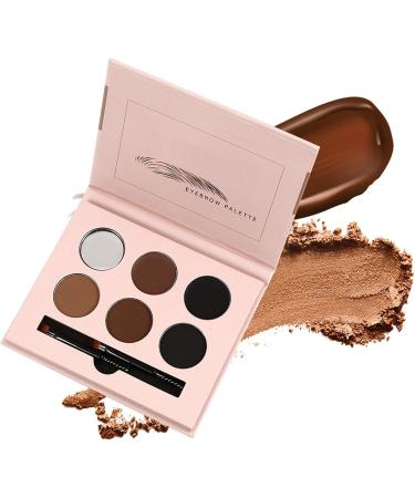 Reusable Eyebrow Stencil Kit and Easy to Use Eyebrow Powder for Women - Buy Online on GoSupps.com