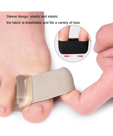 JSHSHILD Gro Toe Separator - Hallux Valgus Relief & Toe Protection | Comfort for Overlapping & Drifting Toes - Buy Online on GoSupps.com