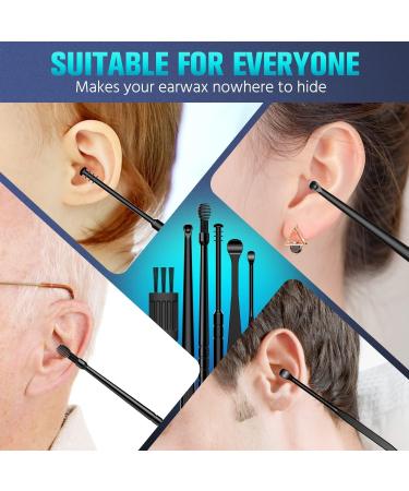 1080P Camera Ear Wax Removal Tool with 8 Pcs Ear Set - Ear Cleaner Kit for iPhone, iPad & Android - Includes Light Endoscope & 5 Auxiliary Accessories - Buy Online on GoSupps.com