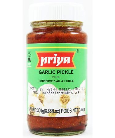 Priya Garlic Pickle 300g - Buy Online on GoSupps.com