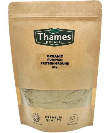 Thames Organic Organic Pumpkin Protein Ground | Plant-Based | Vegan | Gluten-Free | Nutrient-Rich Superfood 500g - Buy Online on GoSupps.com