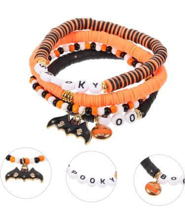 ABOOFAN 1 Set Charm Bracelets Party Jewelry Bracelets Aesthetic Bracelet for Women Decor Beads Elastic Bracelet Beaded Bracelet Wrist Jewelries Bead Bracelet Polymer Clay Miss Letter - Buy Online on GoSupps.com