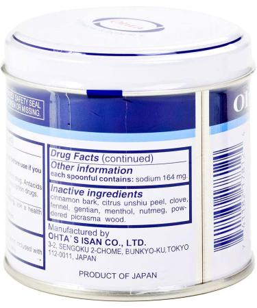 OHTA ISAN Antacid Can - Large 0.32 Pound - Fast-Acting Relief - Buy Online on GoSupps.com