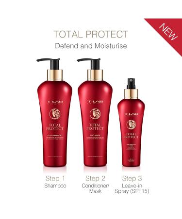 Buy T-LAB PROFESSIONAL Total Protect Hair & Scalp Fluid - Daily Protection from Heat Sea Salt & Blue Light | Healthy Hair Care 5.07 Fl Oz - Buy Online on GoSupps.com