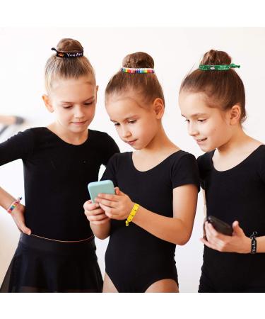 32-Piece No Crease Ribbon Hair Ties Set for Back to School - Elastic Ponytail Holders for Student & Teacher Appreciation - Buy Online on GoSupps.com