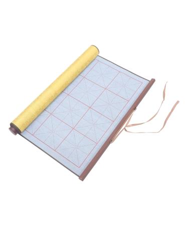 Hohopeti Tool Drawing Cloth Writing for Household Chinese Practice Painting Convenient Students Reusable Golden 75X38CM