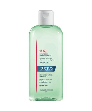Ducray - Sabal Sebum-Absorbing Shampoo - Oily Dull and Heavy Hair - Oily-prone scalp - For Daily Use - 200ml White 250.0 grams 466.56 cubic_centimeters 1