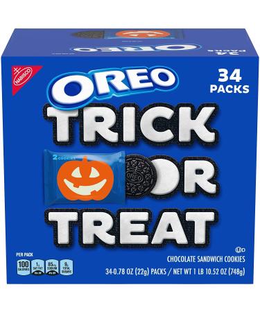 Oreo Halloween Sandwich Cookies - 34ct