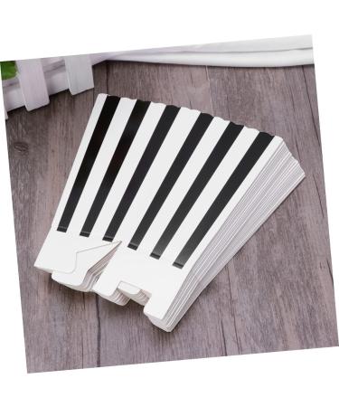 TIDTALEO 24pcs Boxes Popcorn Containers Popcorn Boxes for Movie Theater Party Snacks Popcorn Cups Reusable Monochrome Stripe Cups Popcorn Cartons European and American Chicken Popcorn Box - Buy Online on GoSupps.com