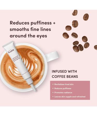 Pretti5 Advanced Radiance Eye Cream Tackles Puffiness, Dark Circles, Boosts Circulation & Smooths Fine Lines Around the Eyes Japanese Skincare Vegan Sensitive Skin Safe 12g - Buy Online on GoSupps.com