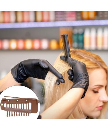 12pcs Brown Wig Clips with Safety Pins | Strong 10-Teeth Hair Extension Snap Combs for Secure Hold | Ideal for Girls, Women, Hijab, Tikka - Buy Online on GoSupps.com