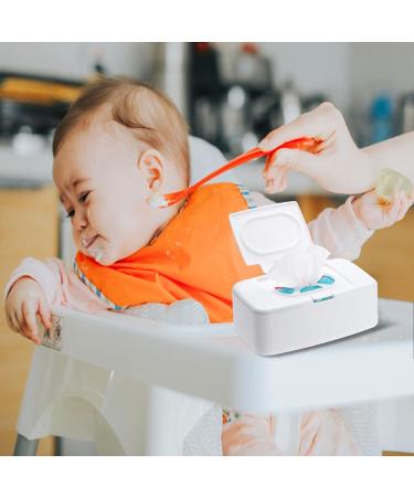 Funmo 2PCS Wet Wipes Dispenser Box - Keep Wipes Fresh at Home, Office, Car - White - Buy Online on GoSupps.com