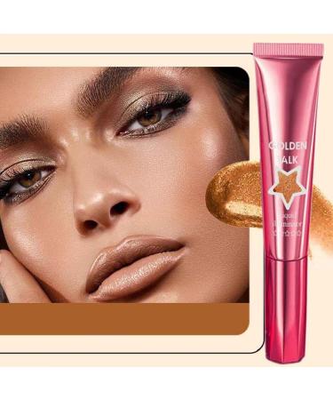 Sparkling Face Highlighter Lightweight smudgeresistant highlighter for the face and body Liquid Highlighter Long Lasting Shimmering Radiant Makeup Cream 18 ml liquid - Buy Online on GoSupps.com