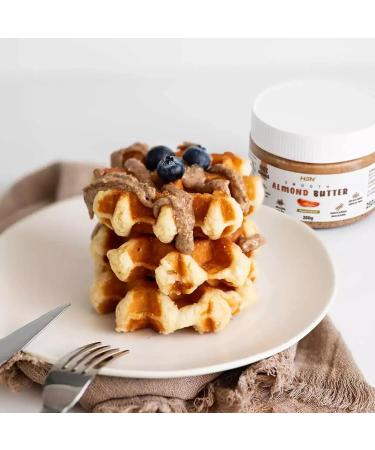  HSN HSN Almond Cream | 250g roasted almond butter Smooth and creamy texture 100% natural almond 0% additives | No palm fat or salt no added sugars - Buy Online on GoSupps.com