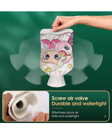 Unicorn Hot Water Bottle with Plush Cover - Cozy Hand Warmer for Kids & Adults | 26.5x15.3cm - Buy Online on GoSupps.com