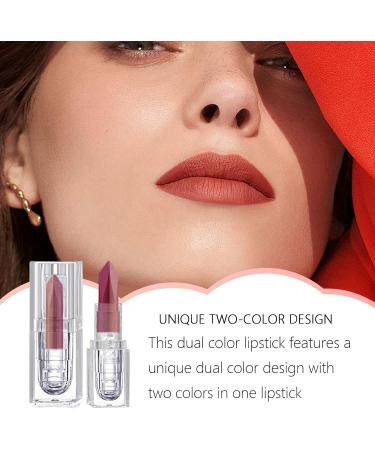 Byeaon Nonstick lip gloss Lip Stain Moisturizing Doubletone lipstick Tinted Lip Stain Long Lasting Lipstick Moisturizing lip gloss Lips Gloss Matte NonSticky for Girls K 1 count Pack of 1 - Buy Online on GoSupps.com