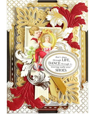 Anna Griffin Beaux Regards Collage Card Toppers Kit - 48pcs | Card Making Kit - Buy Online on GoSupps.com