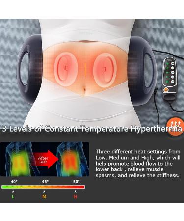Buy Electrical Lumbar Traction Device | Back Massager with Airbags & Heat Therapy for Pain Relief - Buy Online on GoSupps.com