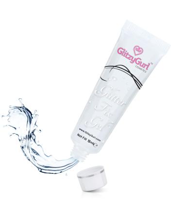 Glitter Fix Gel - Face and Body Adhesive Primer Glue Quick Dry for Glitter Eye Shadow Pigment Eye Dust. Vegan Cruelty Free 12 ml (Pack of 1)