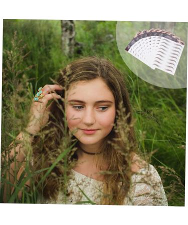  Didiseaon Didiseaon 9 Sheets Eco Imitation Eyebrow Stickers for eyebrow makeup grooming shaping and styling. Eyebrow stickers eyebrow tattoos gel stickers. - Buy Online on GoSupps.com