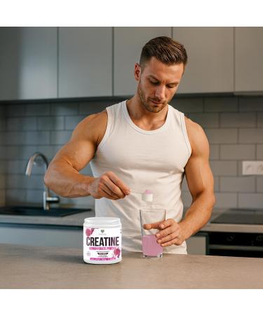 Foodelis Cr atine Monohydrate Aromatis e en Poudre 500 g Go t Lollipop Cr atine Micronis e de Haute Qualit Sans Sucre Ajout V gan Haute Solubilit Doseur Inclus - Buy Online on GoSupps.com