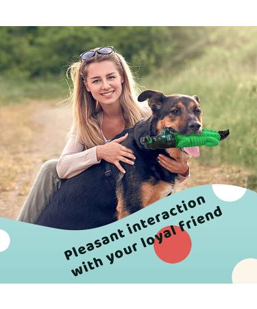 Durable Indestructible Dog Chew Toy for Large Aggressive Chewers - Green | Heavy Duty Tough Toy for Medium/Large Dogs - Buy Online on GoSupps.com