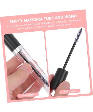 FOMIYES 2 Sets Leak-Proof Empty Mascara Tubes Empty Mascara Tube for DIY Funnel Plastic Pipette Empty Bottle - Buy Online on GoSupps.com