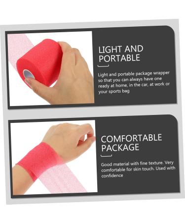 Healeved 5 Rolls Sports Skin Membrane Blue Prewrap Tape - Self-Adherent Cohesive Athletic Bandages & Protective Gear - Cuttable Black Medical Tape - Buy Online on GoSupps.com