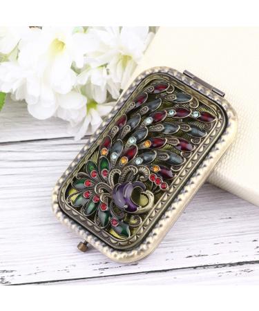 Womens Purse Compact Mirror for Purse For Women Pocket Mirror Vintage Hand Mirror Double Sided Vintage Compact Mirror Womens Wallets Folding Pocket Mirror Miss Mini Dressing Table - Buy Online on GoSupps.com