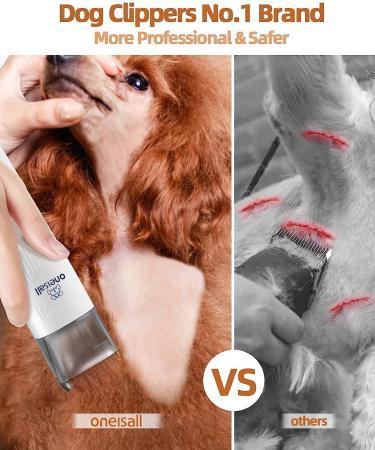 oneisall Dog Grooming Vacuum Kit | Professional Pet Hair Suction Groomer with 7 Tools | for Dogs and Cats | Shedding & Grooming Solution (1.5 Litre) - Buy Online on GoSupps.com