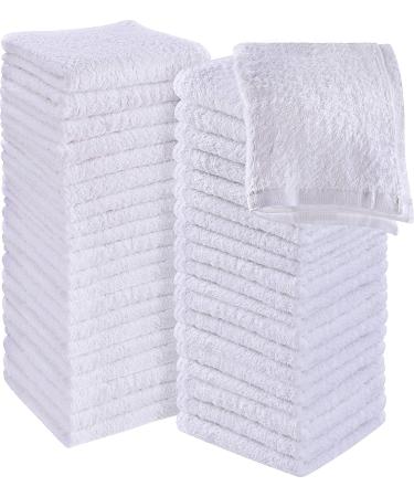 SIMPLI-MAGIC Cotton Set, Towels , 12x12 White, 24 Pack - Buy Online on GoSupps.com