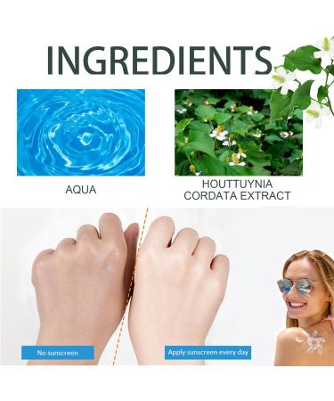 Sun Cream SPF 50+ PA++++ Korean Face Sunscreen Heartleaf Silky Moisture Sunscreen UVA & UVB Protetion Sun Cream Non-Greasy Daily Sunscreen Skin Care(50ml) - Buy Online on GoSupps.com