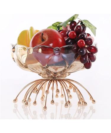 Fruit Basket Bowl Crystal Glass Fruit Bowl Chinese Retro Handmade Transparent Geometric Candy Bowl Home Living Room Kitchen Desktop Decor Fruit Dish Fruit Bowls (Size : C) - Buy Online on GoSupps.com
