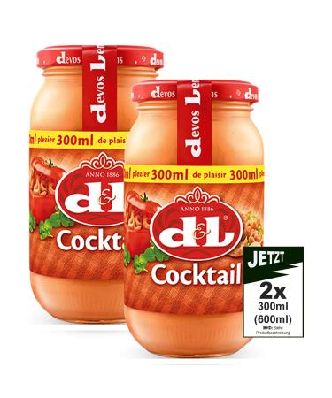 D&L - Sauce Cocktail - 2 x 300 ml (600 ml)