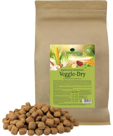 Schecker Veggie Dry Vegetarian Dog Food Ideal for All Meat Allergies 3kg - Buy Online on GoSupps.com