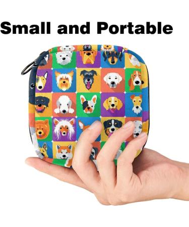 Shop Cute Animal Women's Napkin Storage Pockets - Portable Menstrual Cup & Bandage Bags - Buy Online on GoSupps.com