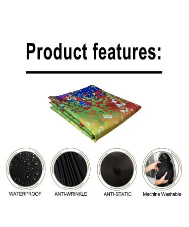 Professional Salon Cape for Women - Waterproof & Lightweight - Snap Closure Hair Cutting Cape - Machine Washable - 63x56 (Colorful) - Buy Online on GoSupps.com