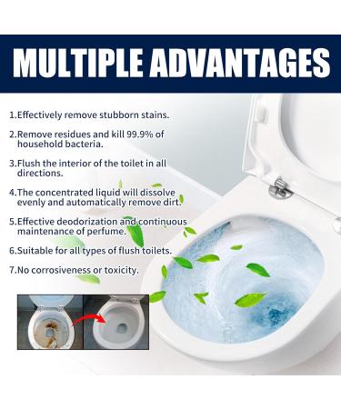 Toilet Cleaning Liquid | Multi-Functional Mild Bathroom Stain Removing Gel Household Supplies for Sink Countertop Bathroom Floor Bathtub Toilet Frifer - Buy Online on GoSupps.com