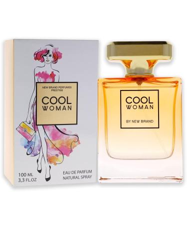 New Brand Perfumes Cool Women EDP Spray Women 3.3 oz (sem numero) (Pack of 2) 3.3 Ounce (Pack of 2) - Buy Online on GoSupps.com